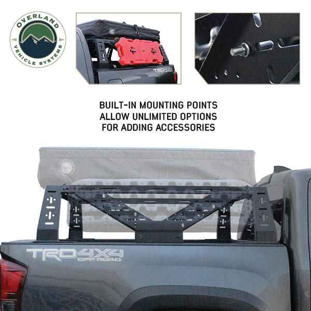 Pick Up Racking Systems Overland Vehicle Systems Universal Mid Height Rack for Pick Up Trucks