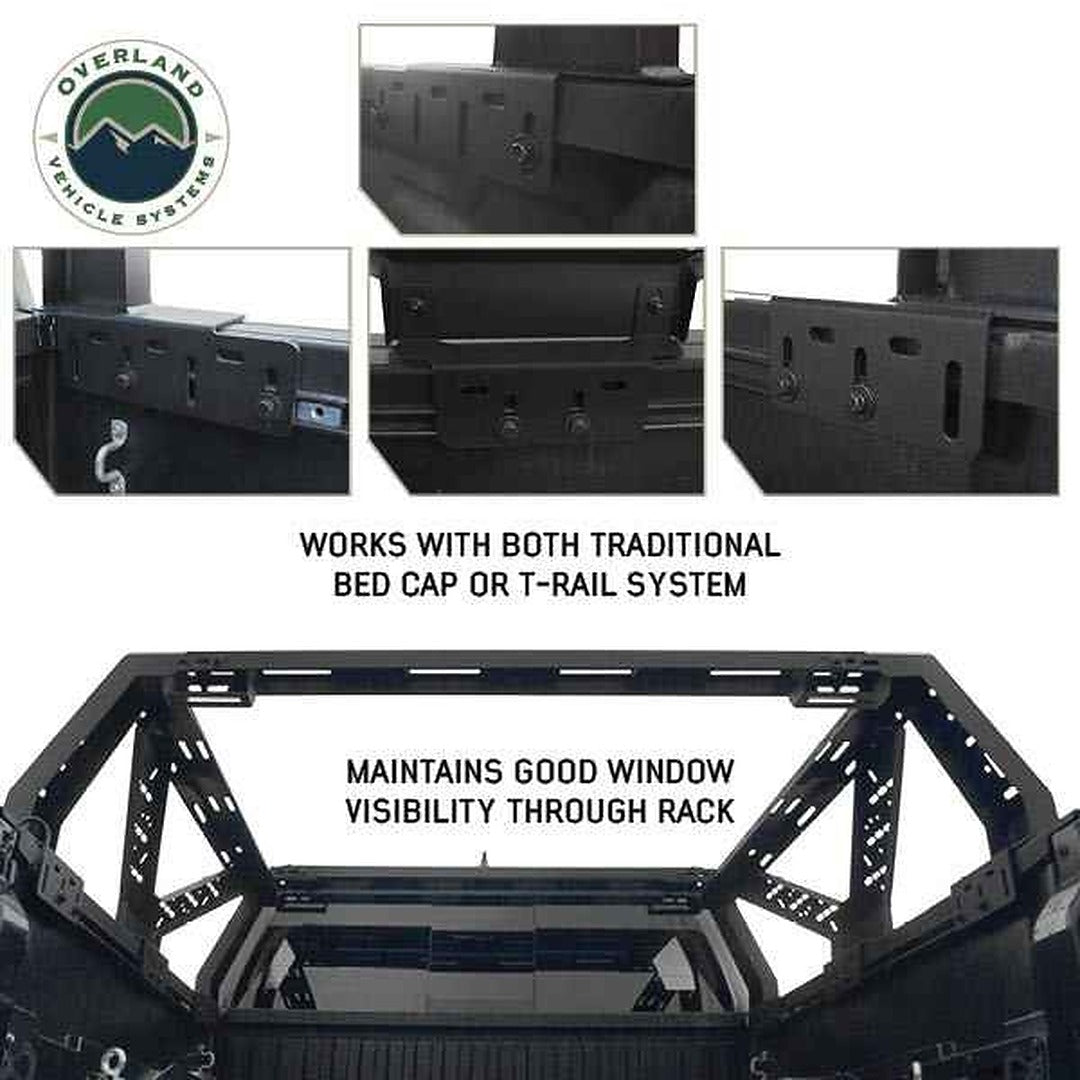 Pick Up Racking Systems Overland Vehicle Systems Universal Mid Height Rack for Pick Up Trucks