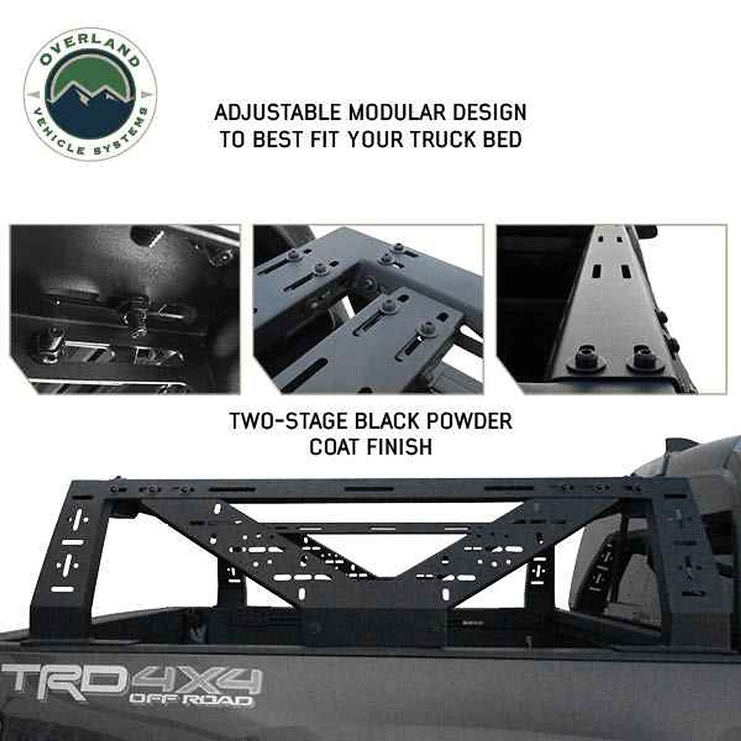 Pick Up Racking Systems Overland Vehicle Systems Universal Mid Height Rack for Pick Up Trucks