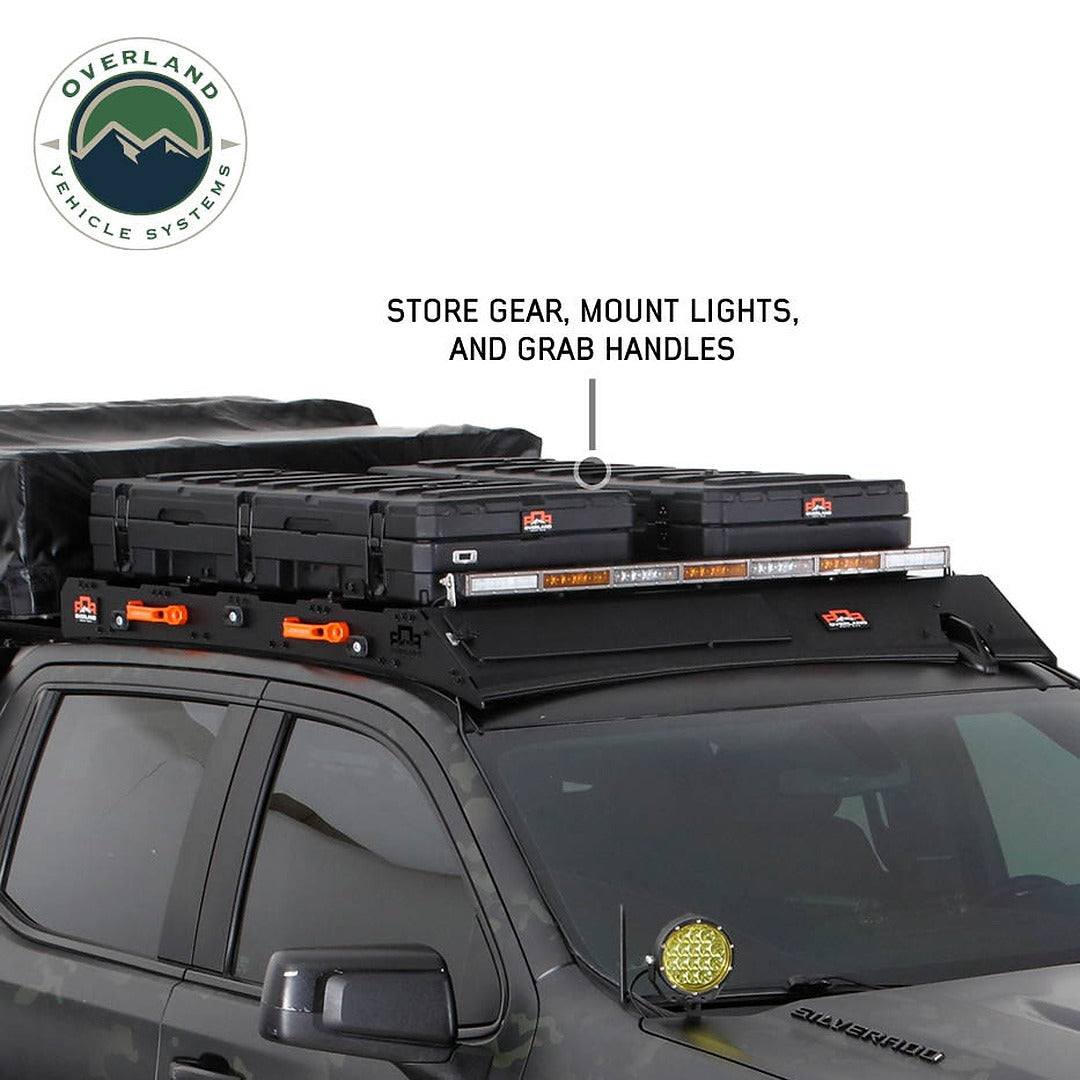 Overland Ruf Rack Rivian R1s Overland Vehicle Systems 2021-2026 Rivian R1S Roof Rax - Modular Rack